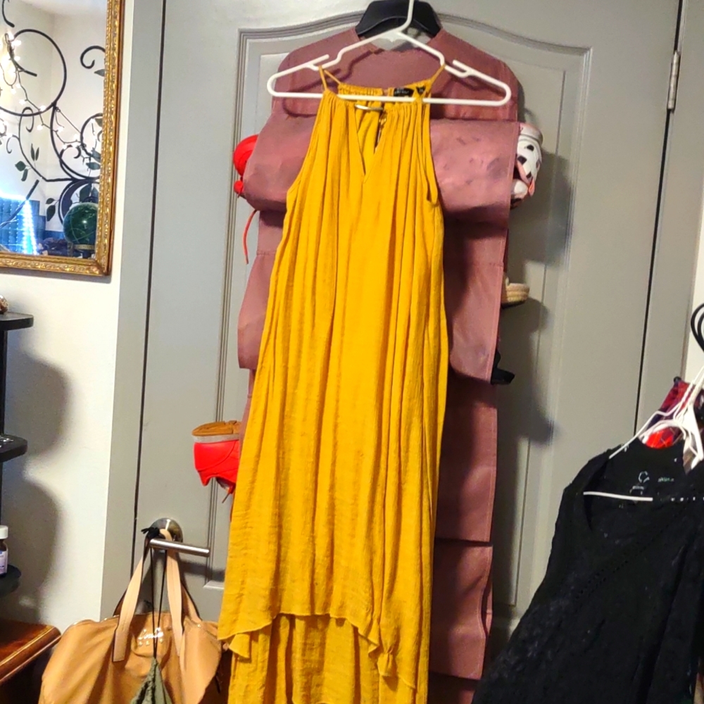 Summer lined dress for beach or casual
